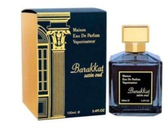 Barakkat Satin Oud 100ml (Blue) (Arabic)