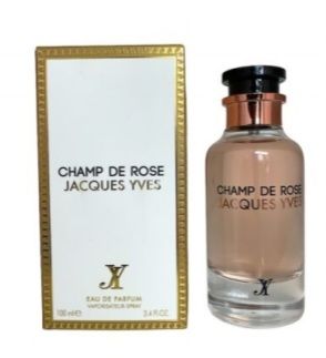 Champ De Rose By Jacques Yves 100ml (Ladies) (Scent Inspired By Louis Vuitton ROSE Des Vents) (Arabic)