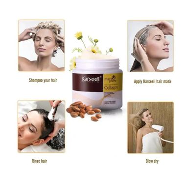 Hair Mask Collagen Treatment Cream - 500ml