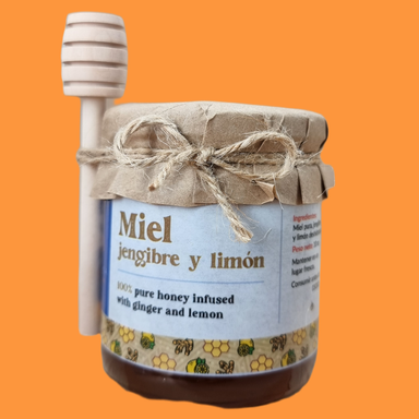 Miel Con Jengibre y Limón