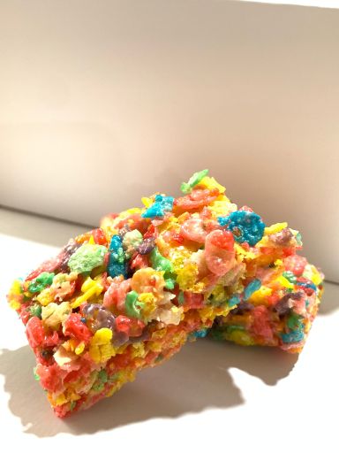 Fruity Pebble Krispie Treats 