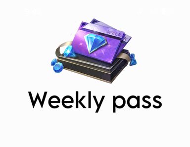 Weekly pass