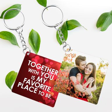 Photo Keychain - Square shape