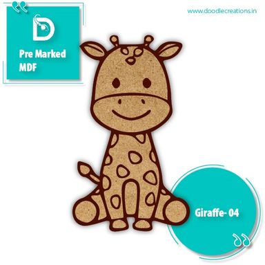 MDF Base - Giraffe