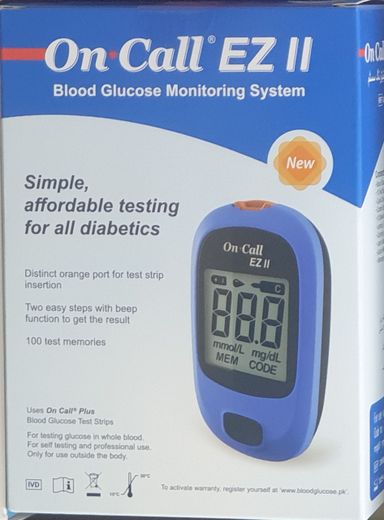 On Call EZ 11 (blood Glucose Monitoring system)