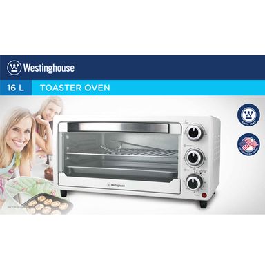 WESTINGHOUSE 16L TOASTER OVEN WHITE