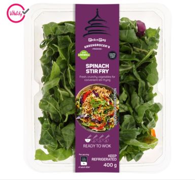 PnP Stir Fry Spinach 400g