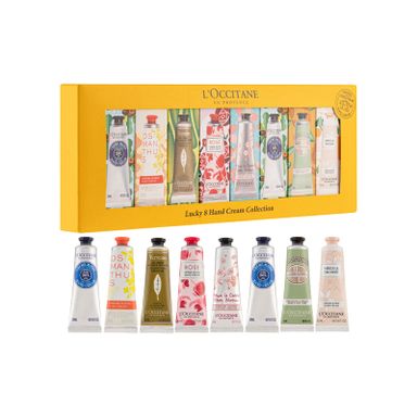 L’OCCITANE Lucky 8 hand creams collection.