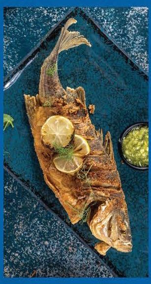 2 Kg Fish Assortment Platter طبق أسماك مشكلة 2 كيلو