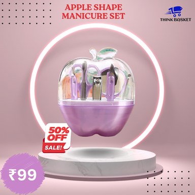 8 in 1 Apple Shape Manicure Set