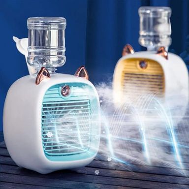 Mini Portable AC Unit with Water Bottle