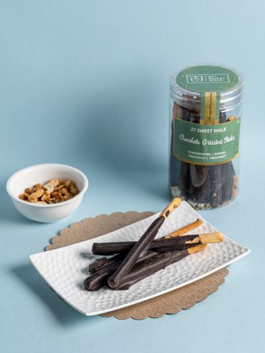 Chocolate Grissini Sticks