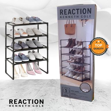 Reaction Kenneth Cole 5 Tier Fabric Shoe Rack