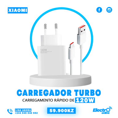 Carregador  Turbo 120W