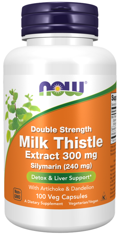 Milk Thistle Extract, Double Strength 300 mg