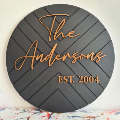 Personalized name Boards 40cm 