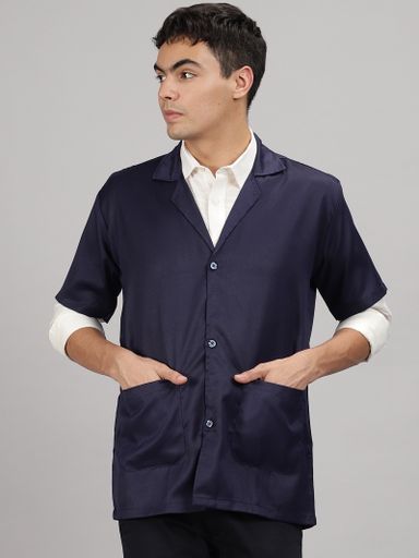 Lab coat - Navy Blue