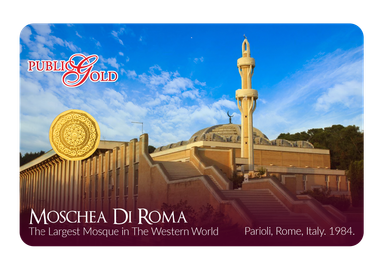 1/4 Dinar Moschea Di Roma 