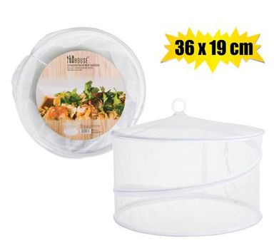 FOODCOVER COLLAPSIBLE ROUND 36x19cm