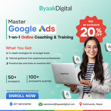 Google Ads Online Training👩🏻‍🎓