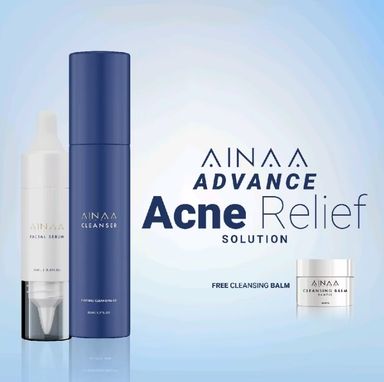 AINAA Acne Relief Solution (AINAA Cleanser + AINAA Serum