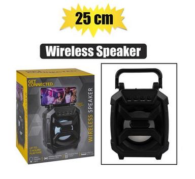 WIRELESS SPEAKER BLUETOOTH 25cm SQUARE