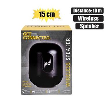 WIRELESS SPEAKER BLUETOOTH 15cm ROUND DOME