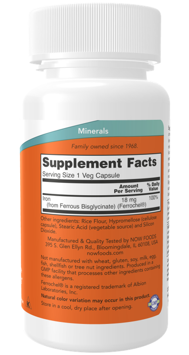 Iron 18 mg