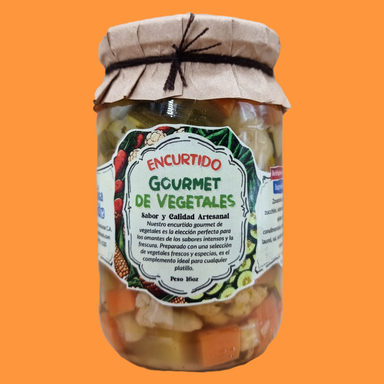 Encurtido Gourmet de Vegetales (16 oz.)