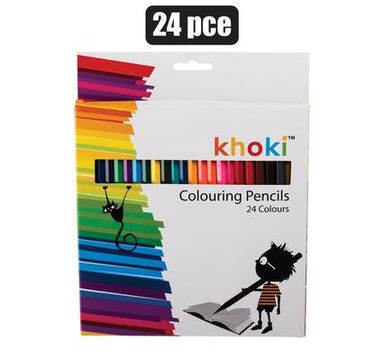 PENCIL CRAYONS LONG 24 PIECES