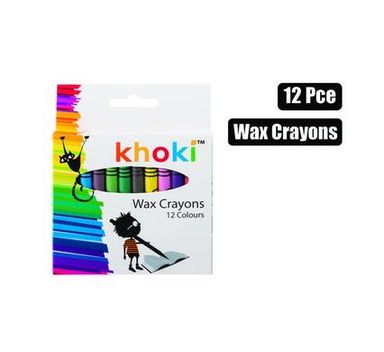 CRAYONS WAX REGULAR 12 PIECES