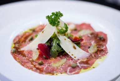 Carpaccio de boeuf