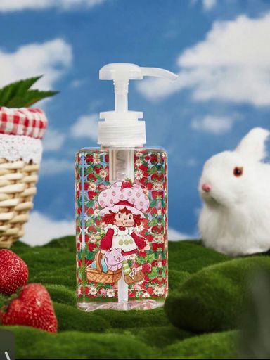 Strawberry Shortcake Press Type Bottle - 450ML 