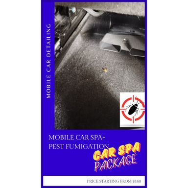 Mobile Car Spa Premium Pest Fumigation