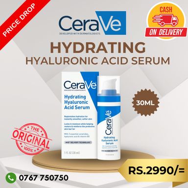 Cerave Hydrating Hyaluronic Acid Serum - 30ml