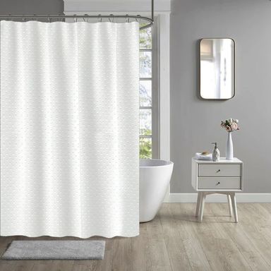 100% Polyester Heavy Fabric Shower Curtain