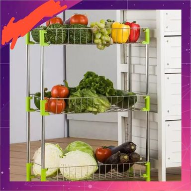 Stainless steel 3 tier storage rack