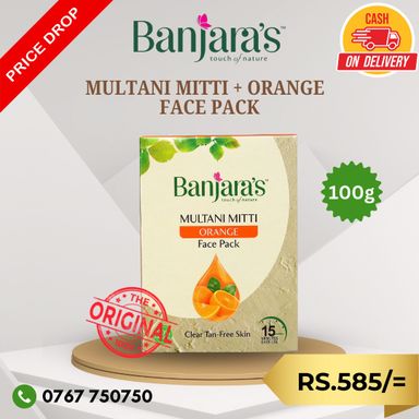 Banjara's Orange Face Pack - 100g