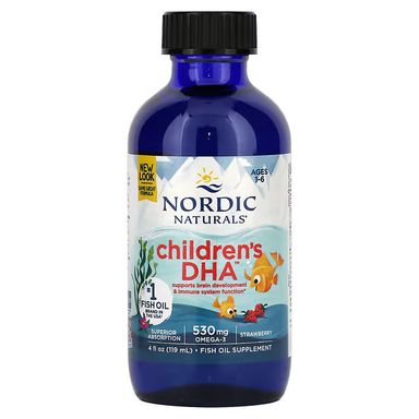 Children's DHA, 530 mg Omega 3, Strawberry Flavour