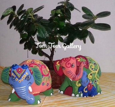 Hand made Elephants 