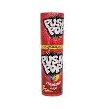 Push Pop Soft Candies Blackcurrant Flavor