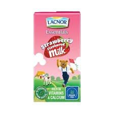 Lacnor Essentials Long Life Strawberry Milk - preservatives free