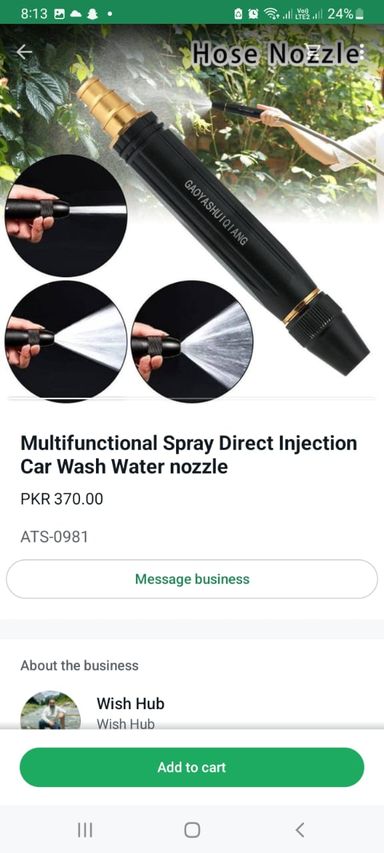 Washer Nozzel