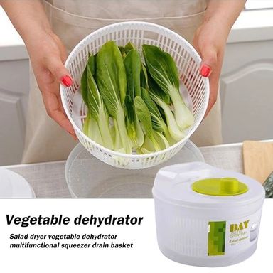 Large 3Ltr Manual Salad Spinner