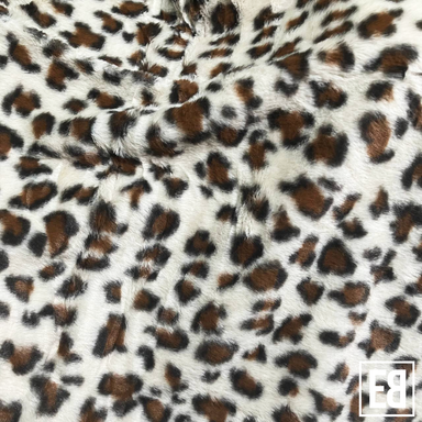 X1 (R920) Faux Leopard Fur Blanket 130cm x 160cm Khaki