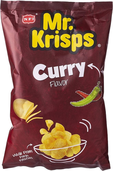 Mr. Krisps Potato Chips Curry