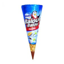 Igloo Balou Balou Vanilla Ice Cream Cone