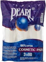 Sea Pearl Cotton Cosmetic Pads