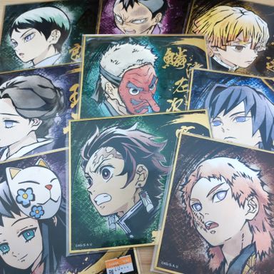 Kimetsu No Yaiba Official Shikishi - Dark Series