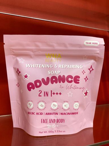 wna beauty whitening & repairing soap advance face & body 